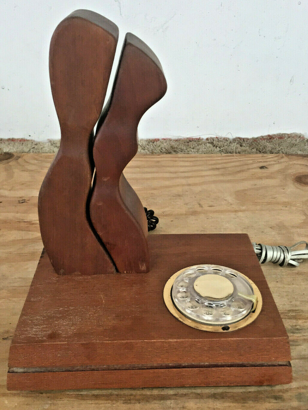 Adam and Eve Dial Telephone receiver