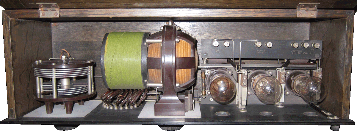 Grebe CR9 Battery Radio Interior