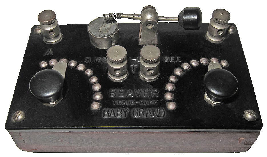 Version 6 Beaver Baby Grand crystal radio