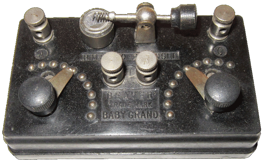 1920's Beaver Baby Grand crystal radio